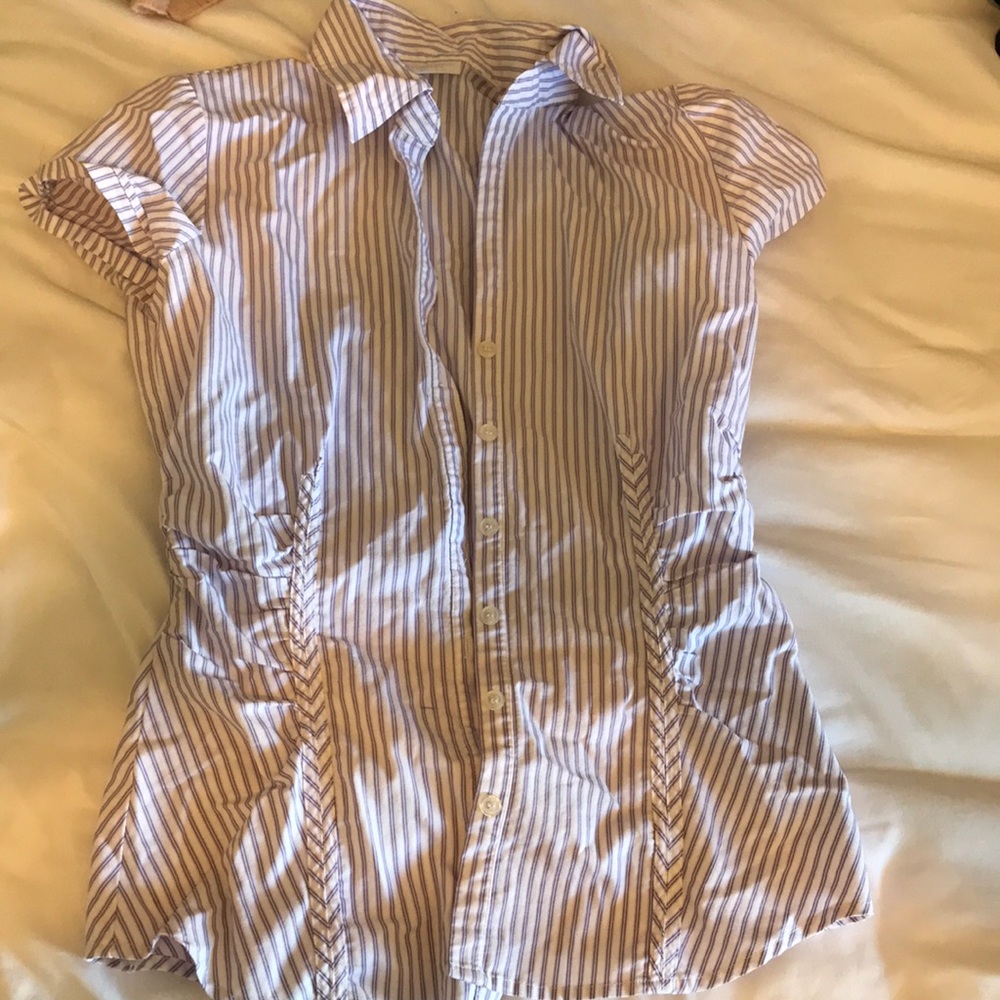 New York and company button down blouse